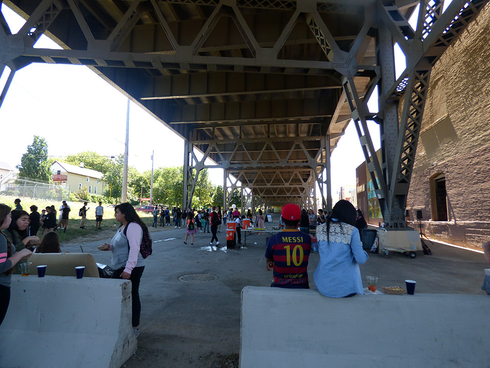 Community Mural Opening Event