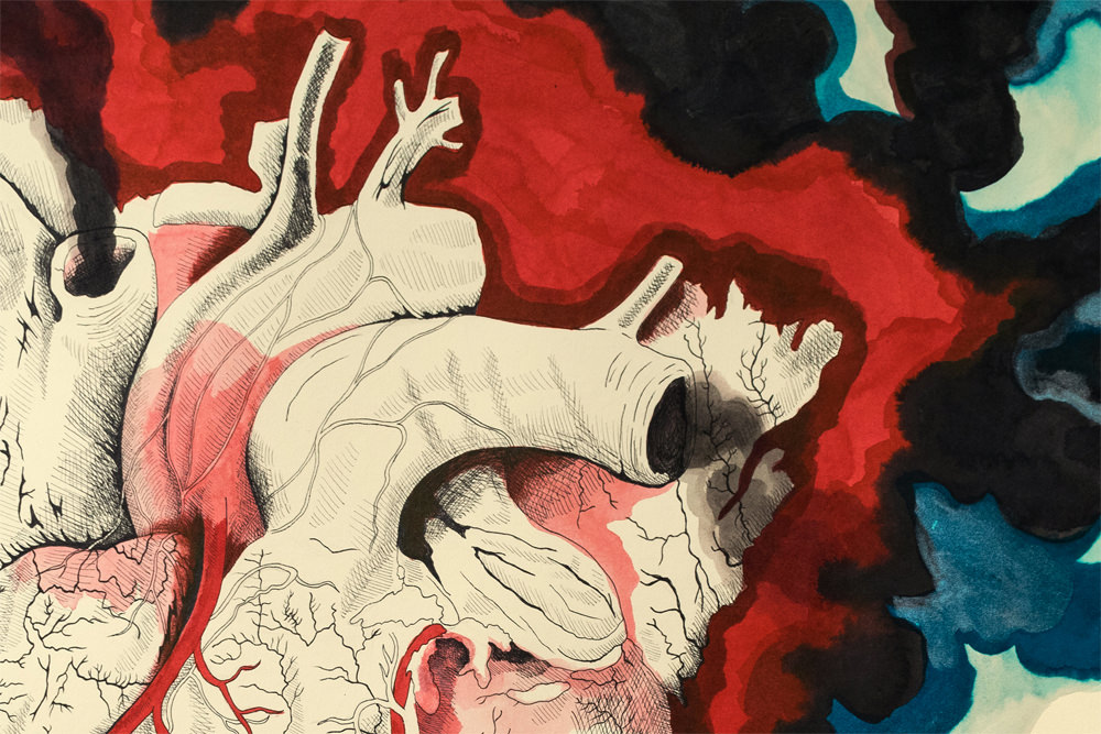 Bleeding Heart Detail 1