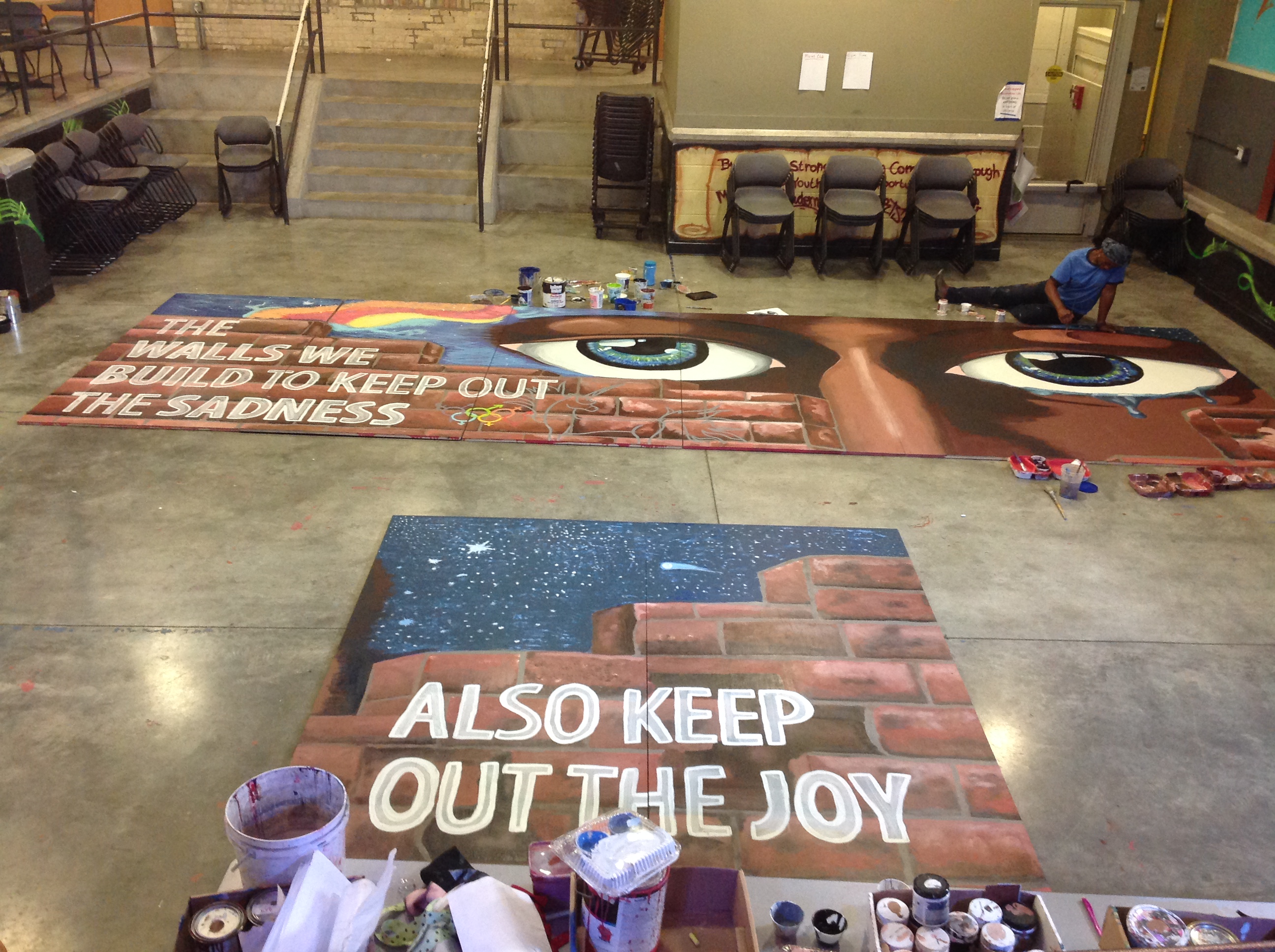 Overview of Mural Art at Goodman Community Center