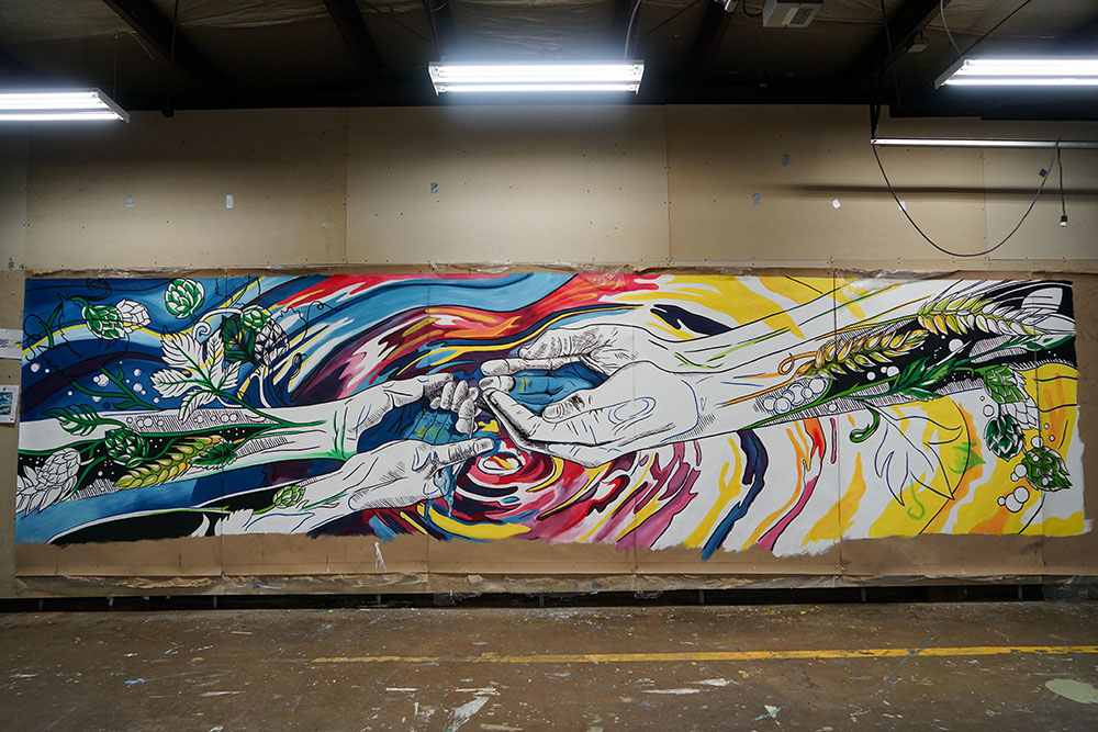 Mural Art Completed at Dane Arts Mural Arts