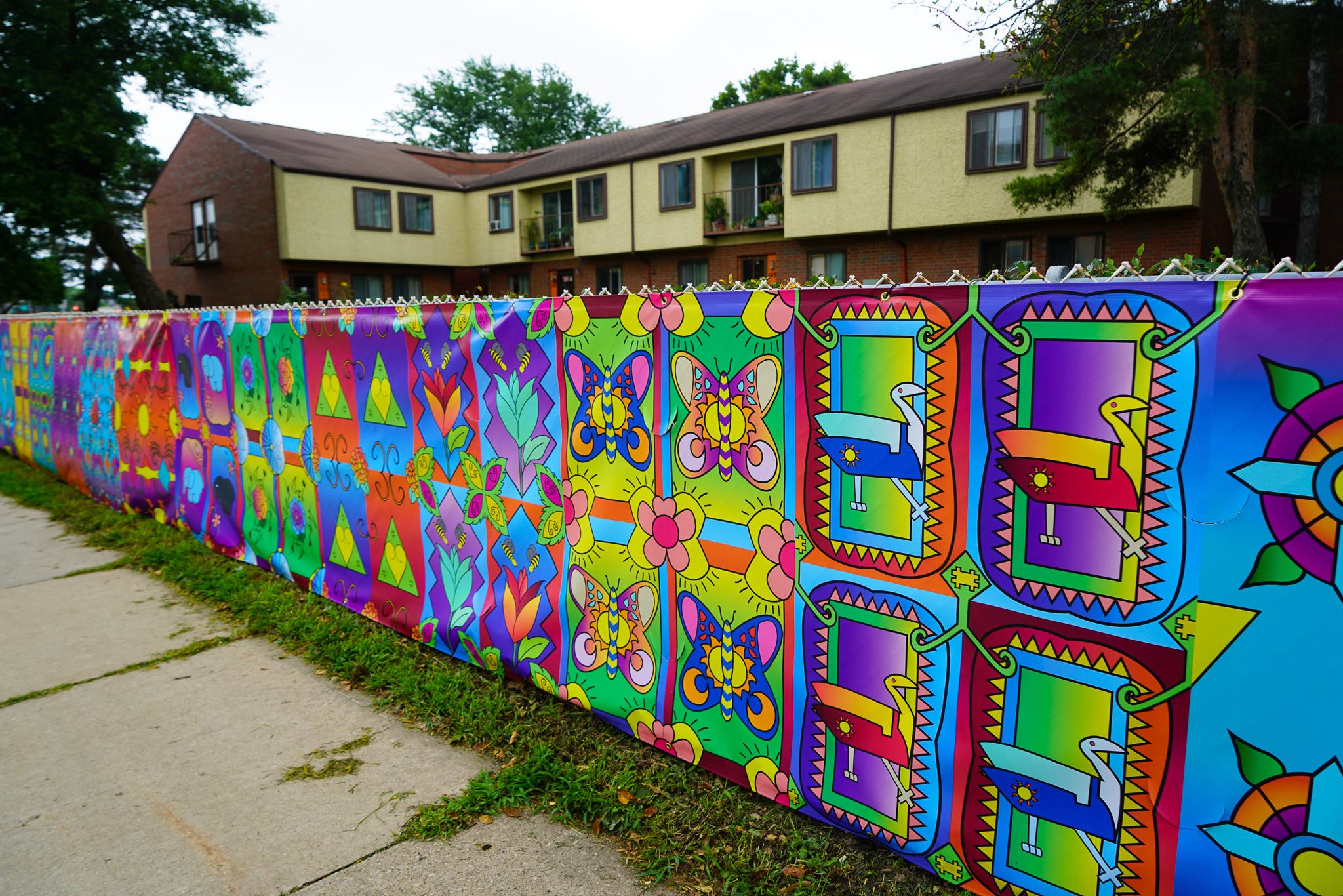 300 Foot Community Mural Art 1