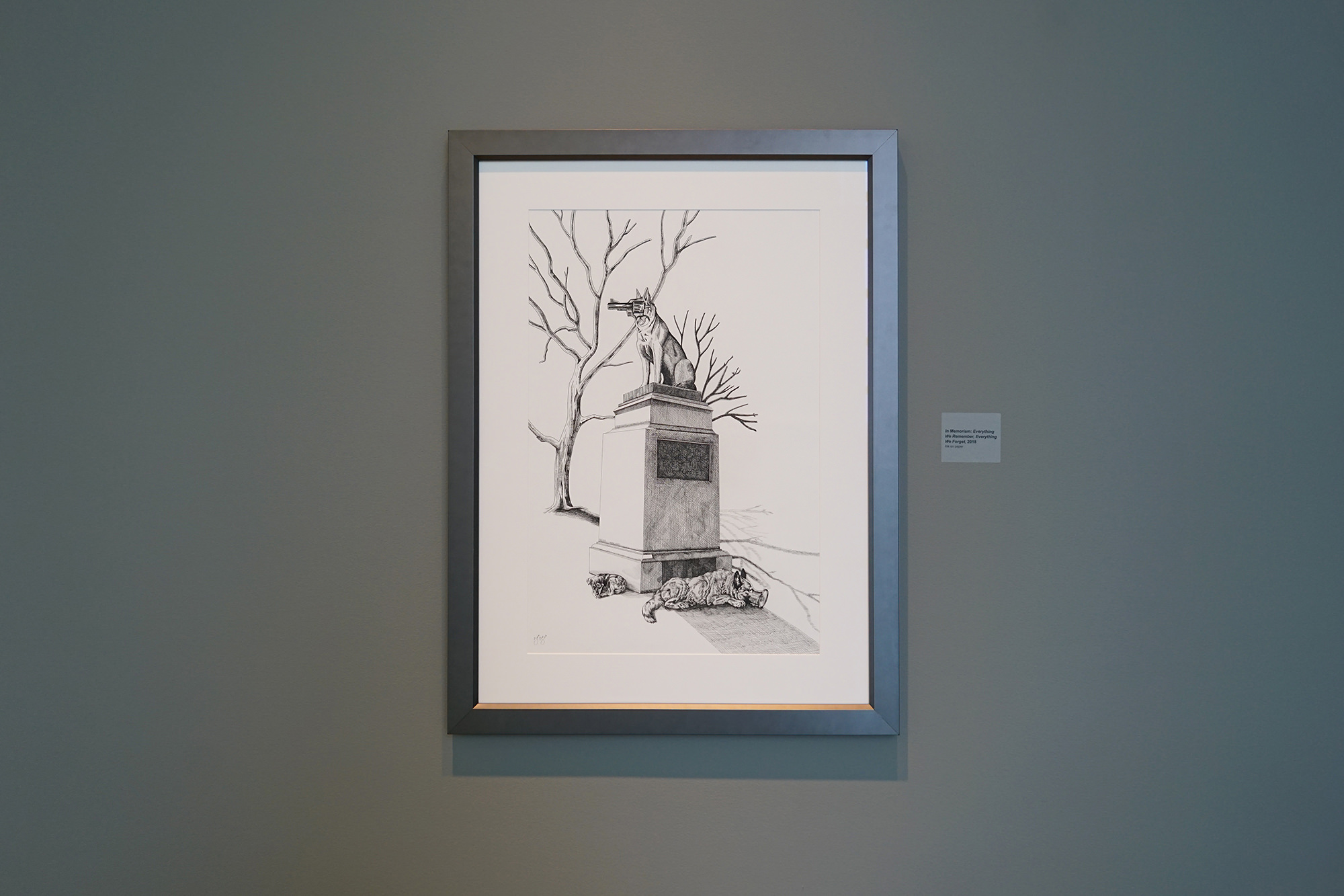 Survival Tools - Museum of Wisconsin Art - Woodcut Gundog 8