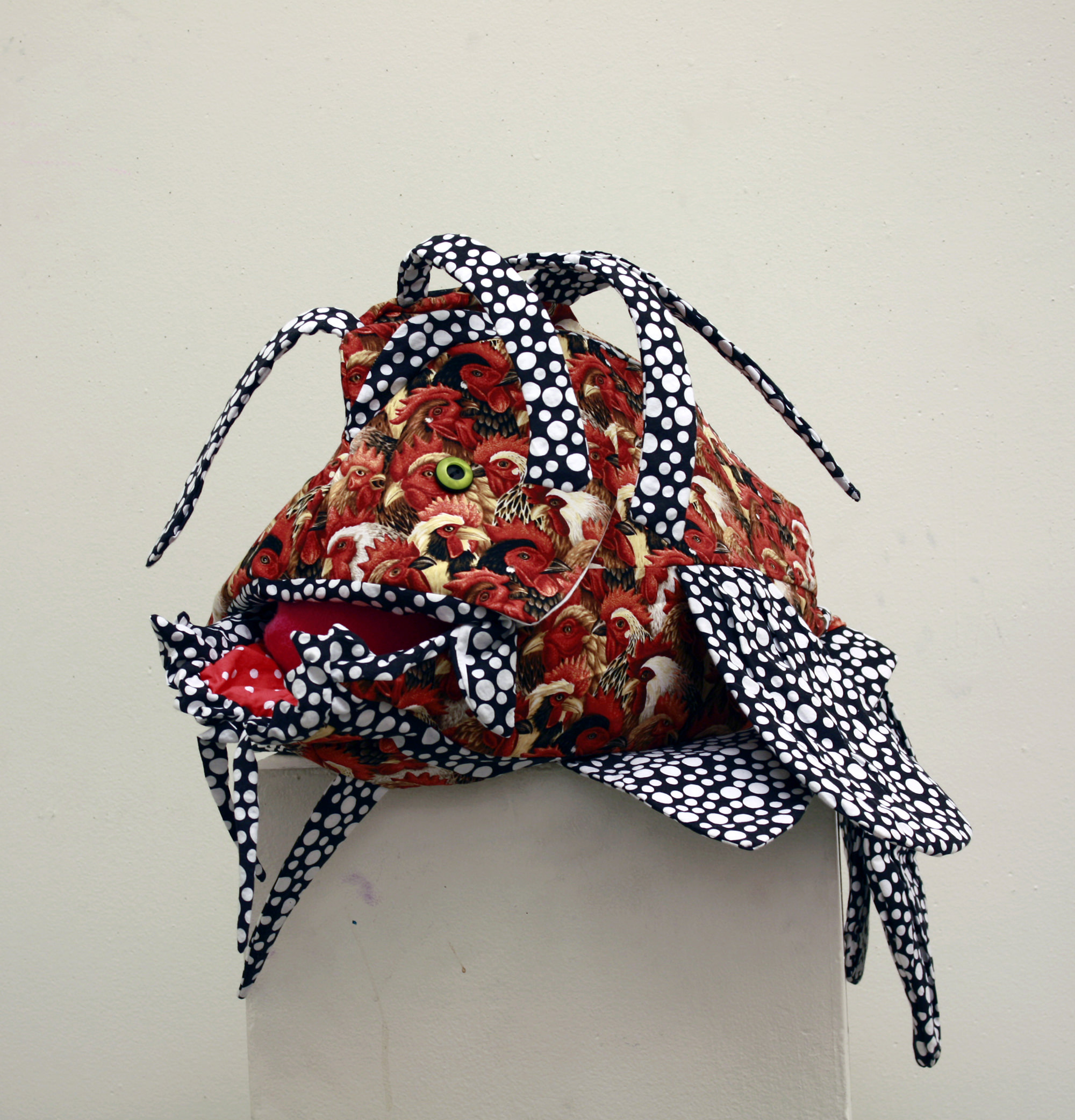 Soft sculpture textile art