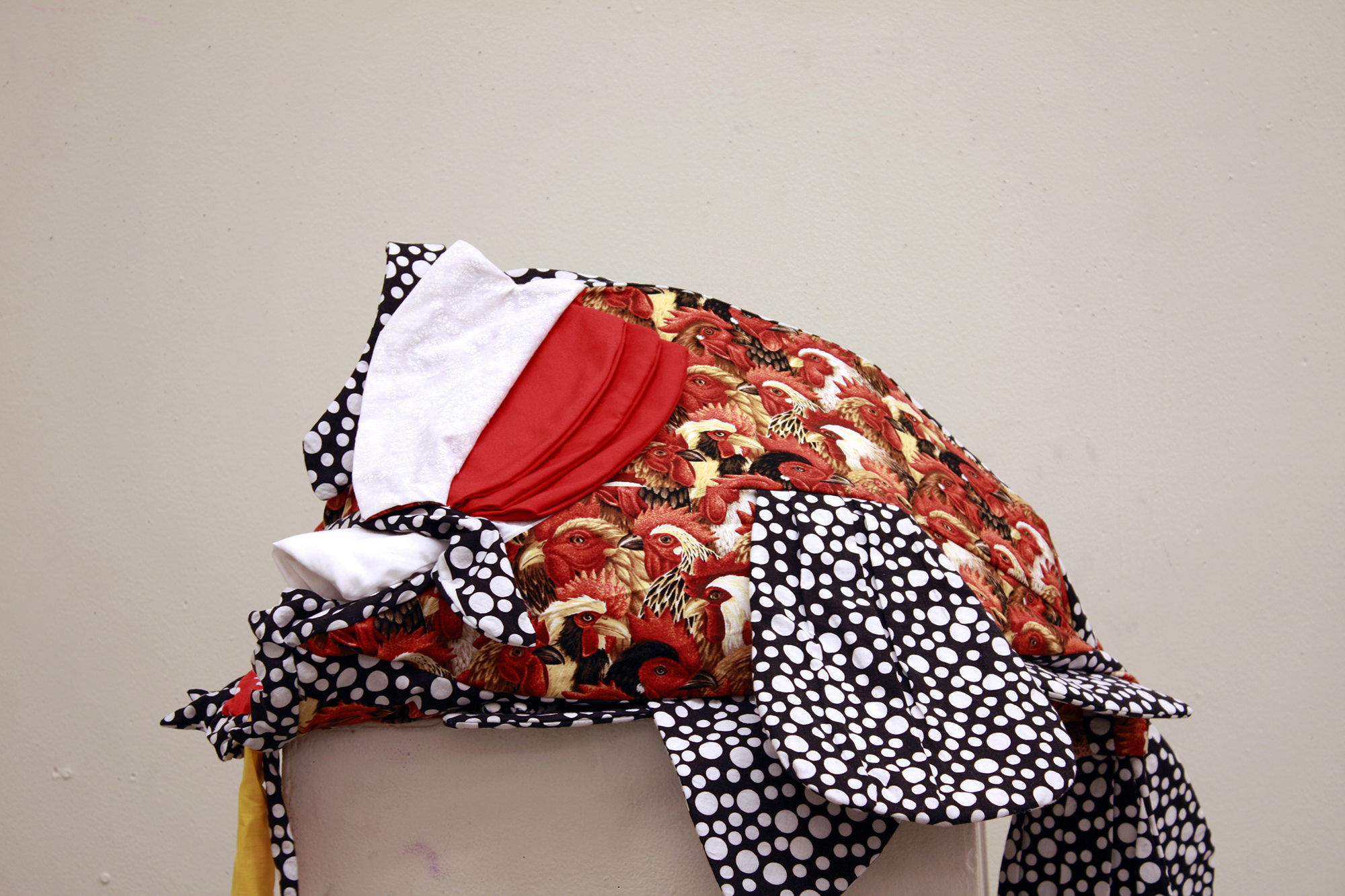 Soft sculpture textile art
