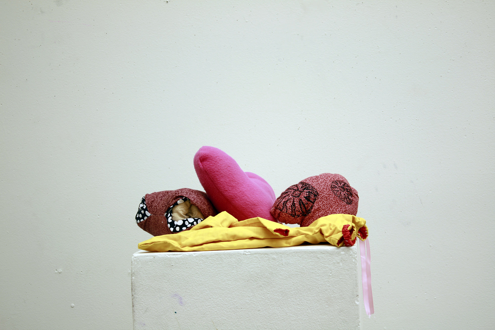 Soft sculpture textile art