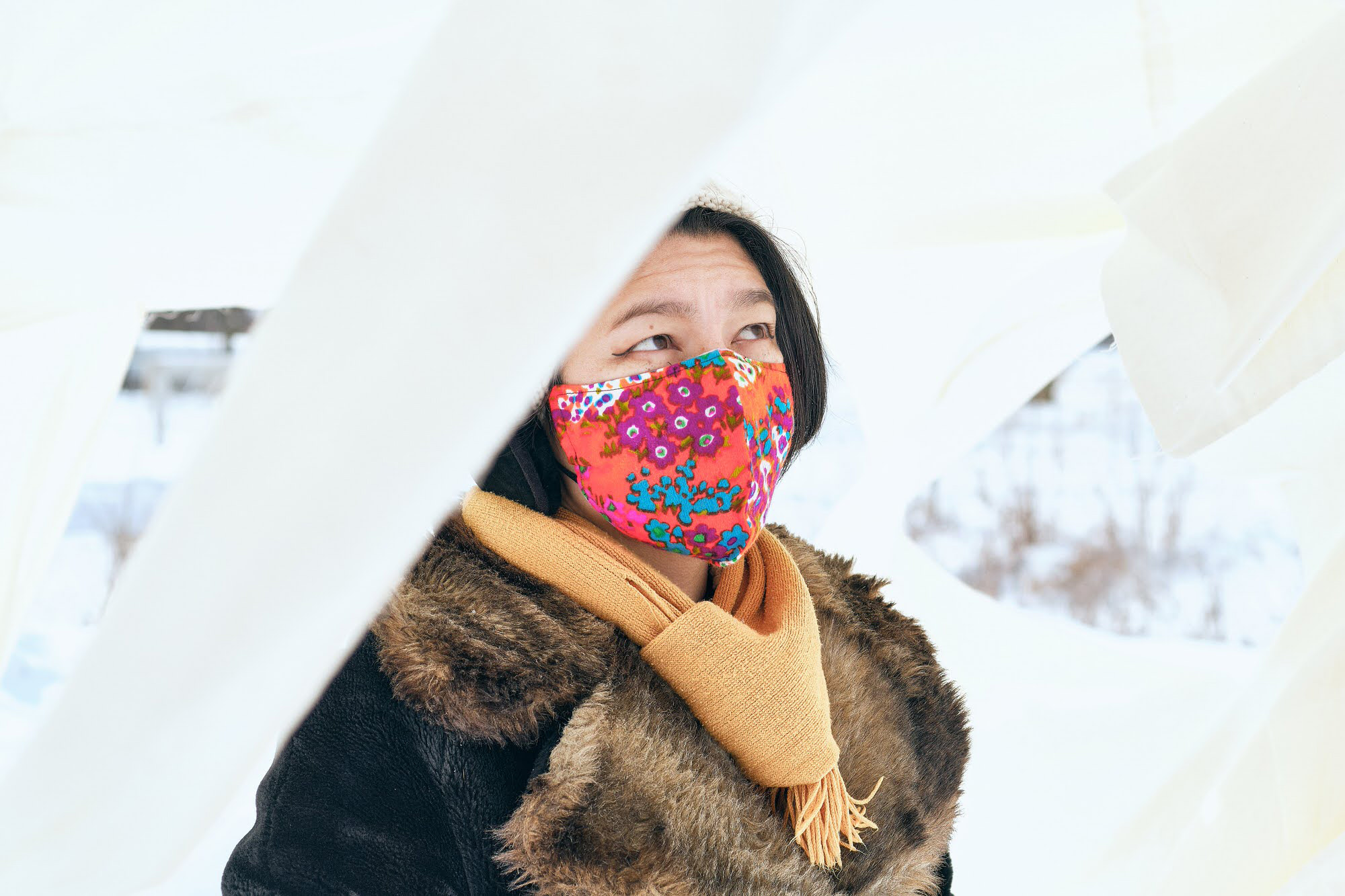 Public Art Housing Crisis artist activist portrait
