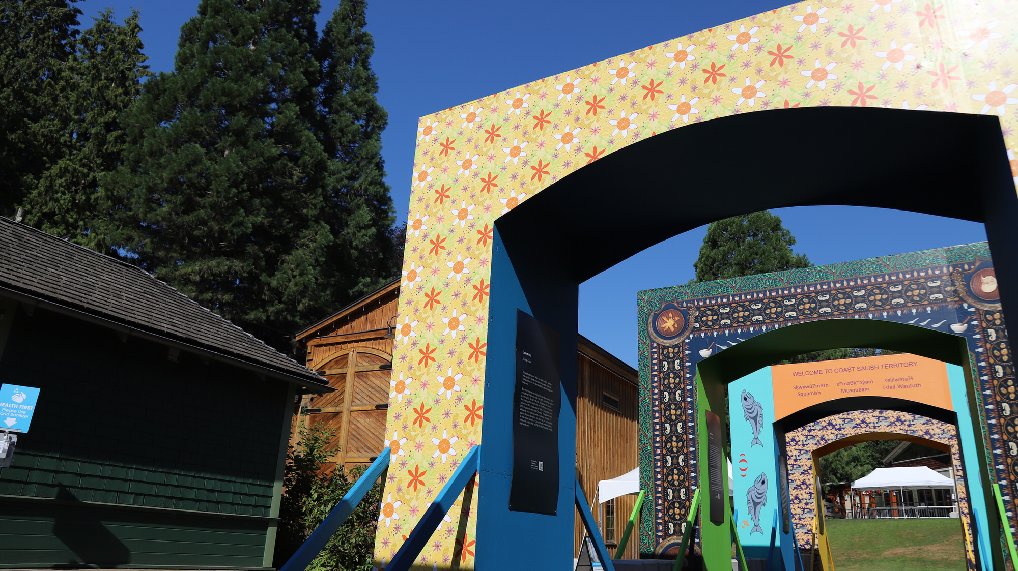 Burnaby Village Museum Public Art Commission Arches