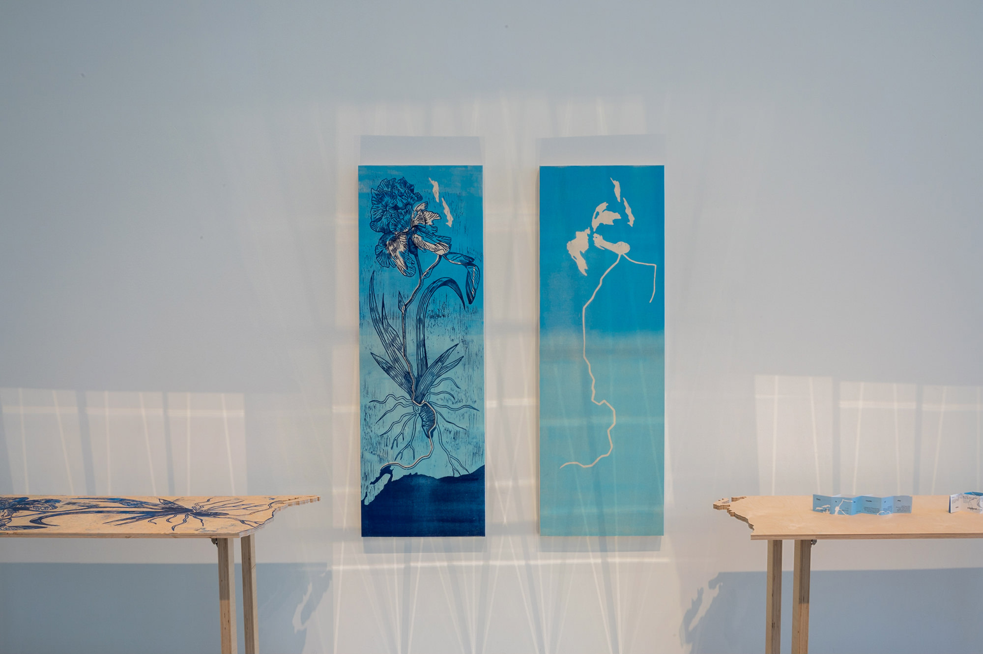 woodcut printmaking relief print installation interdisciplinary asian american women artists