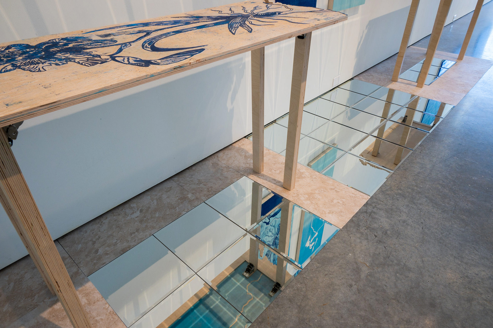 woodcut printmaking relief print installation interdisciplinary asian american women artists