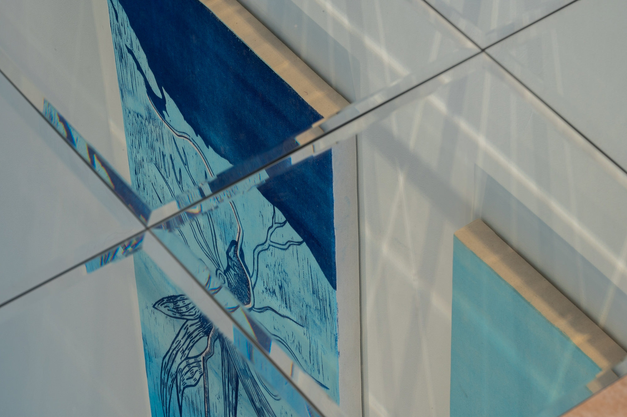 woodcut printmaking relief print installation interdisciplinary asian american women artists