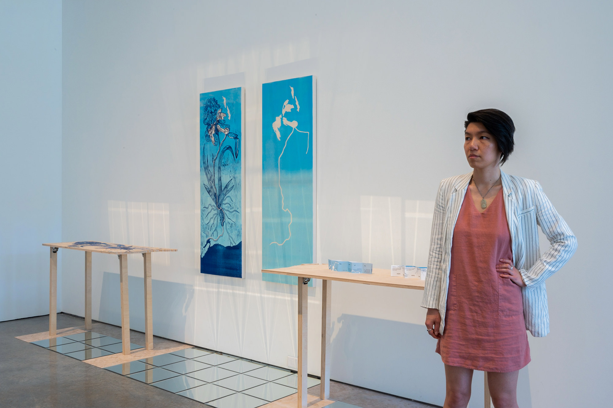 woodcut printmaking relief print installation interdisciplinary asian american women artists