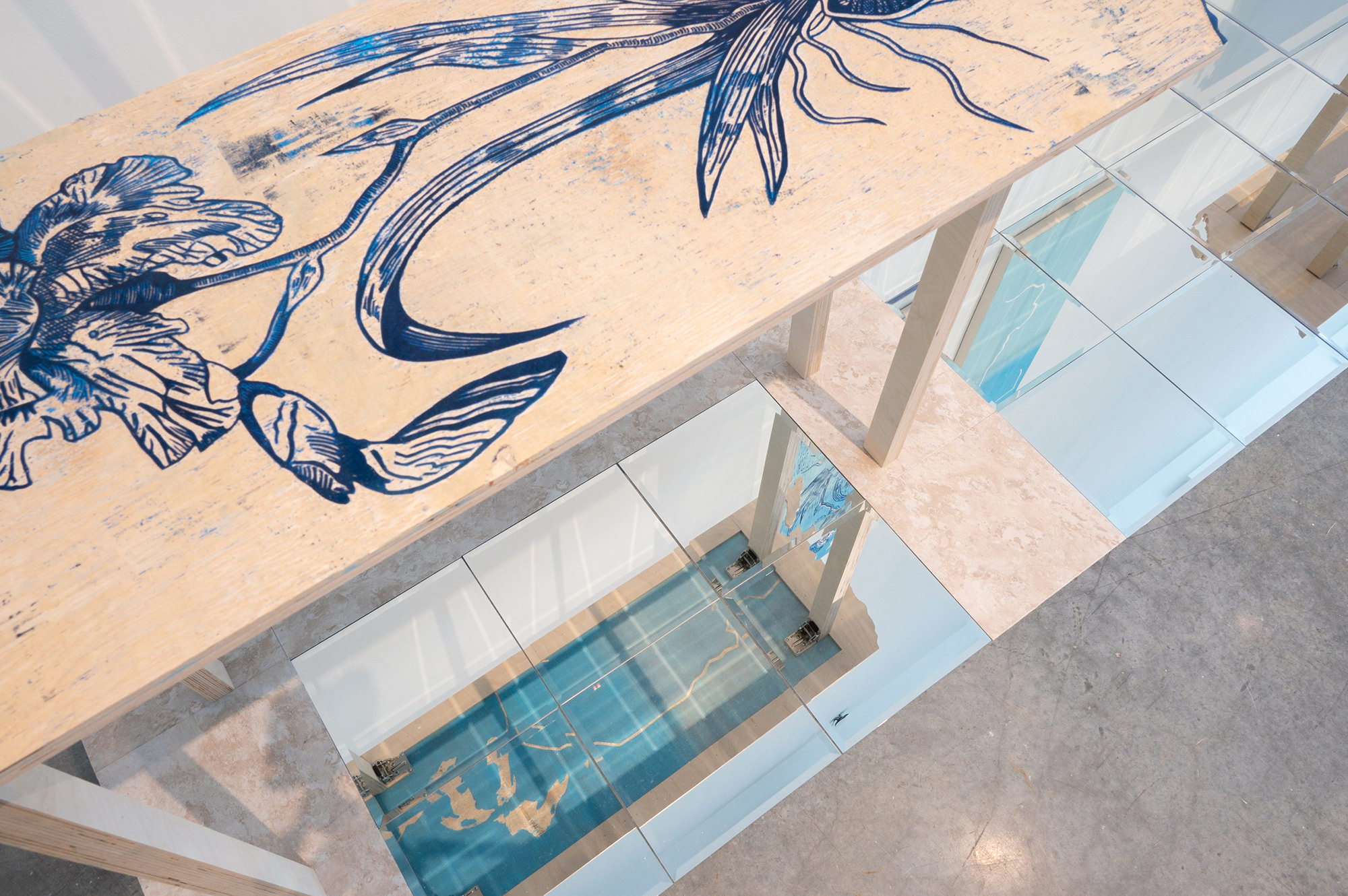 woodcut printmaking relief print installation interdisciplinary asian american women artists