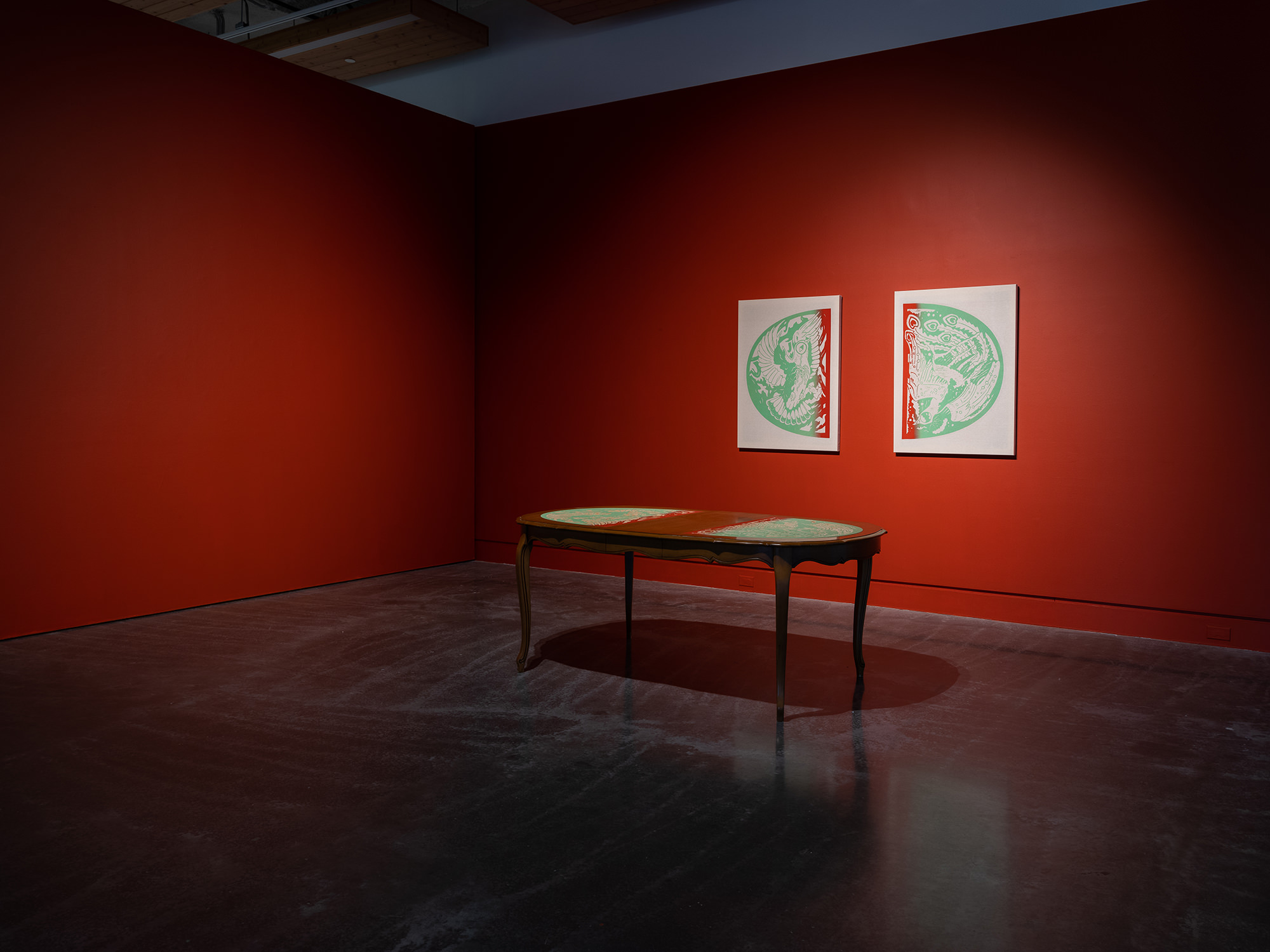 woodcut printmaking relief print installation interdisciplinary asian american women artists