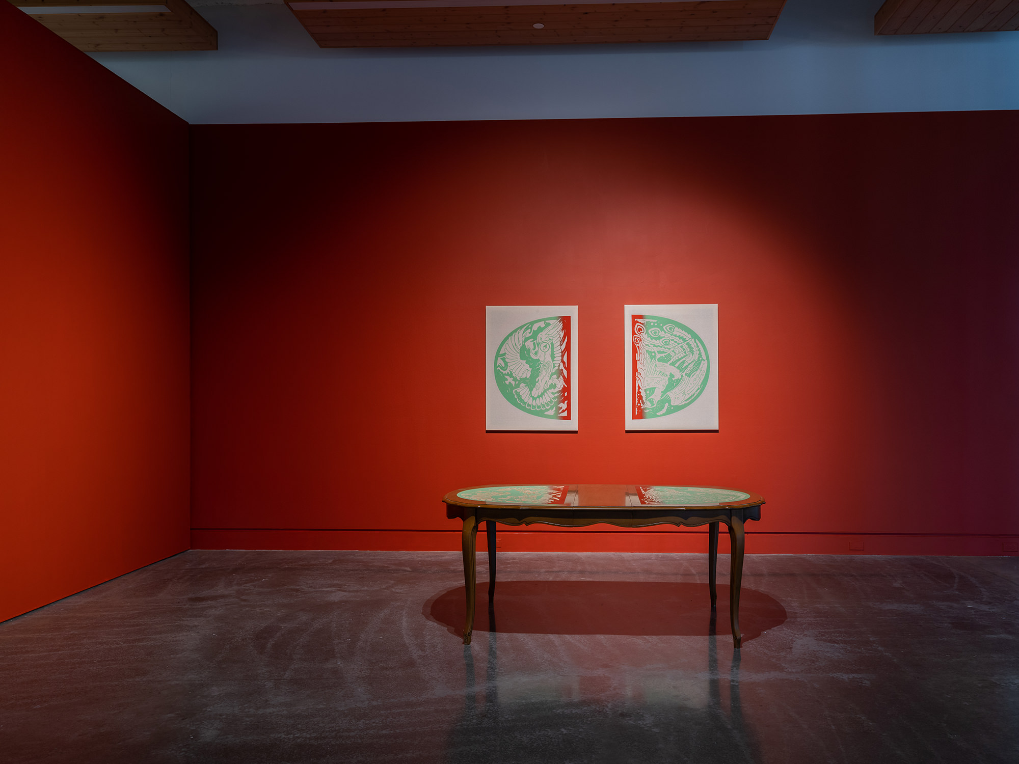 woodcut printmaking relief print installation interdisciplinary asian american women artists