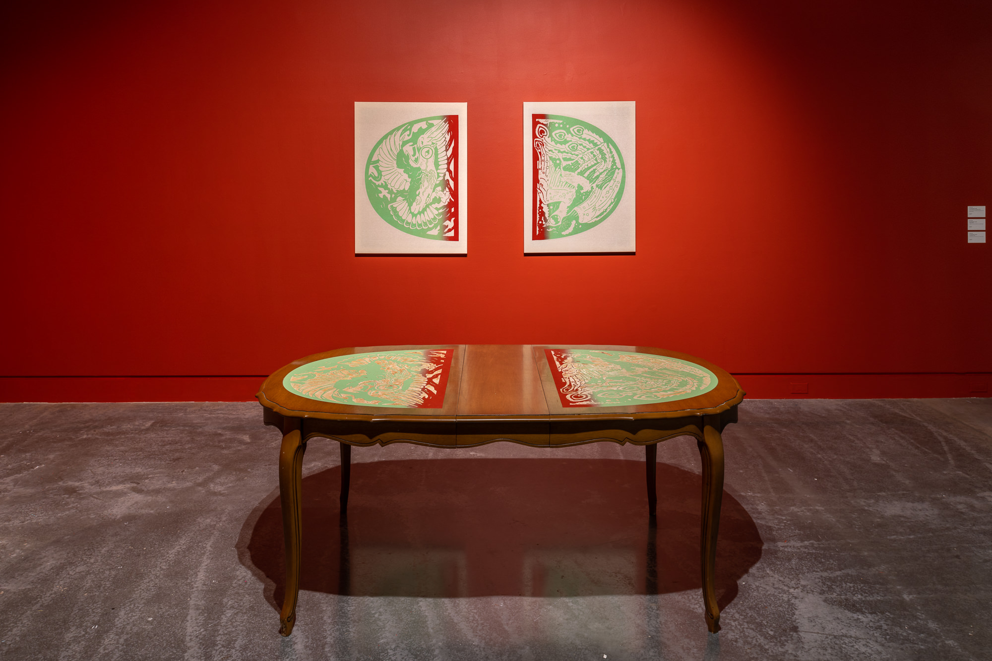 woodcut printmaking relief print installation interdisciplinary asian american women artists