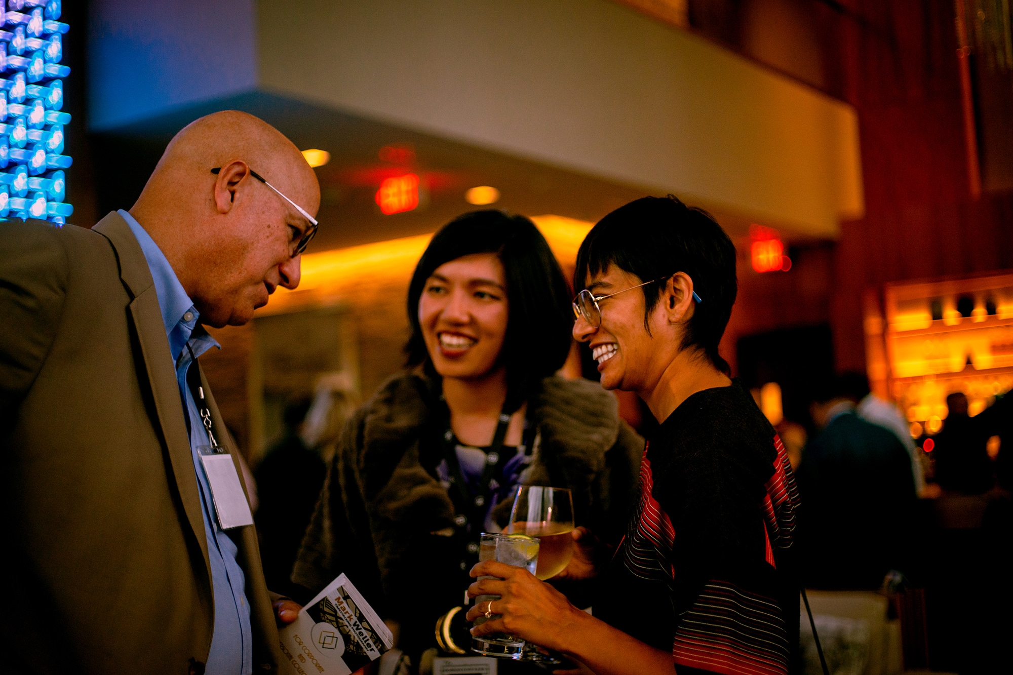 Photo show networking cocktail hour AC Hotel Madison Wisconsin