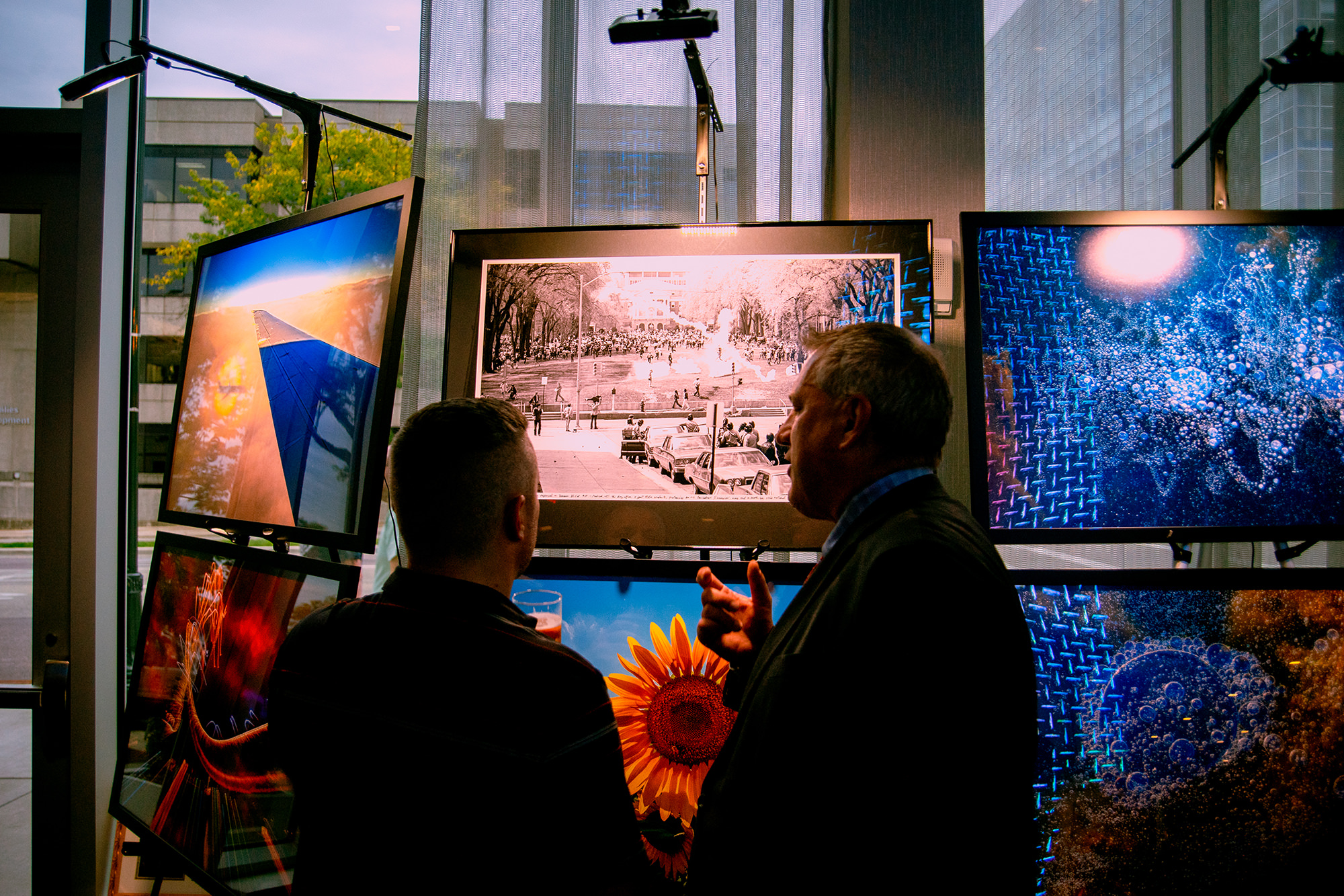 Photo show networking cocktail hour AC Hotel Madison Wisconsin