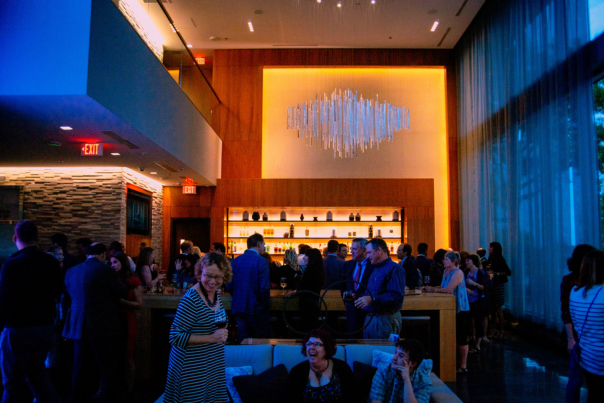 Photo show networking cocktail hour AC Hotel Madison Wisconsin