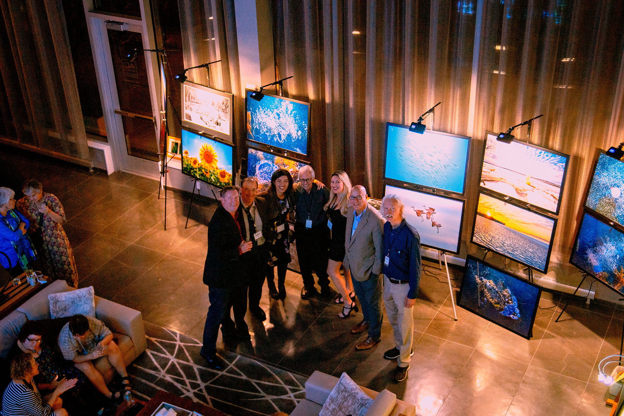 Photo show networking cocktail hour AC Hotel Madison Wisconsin