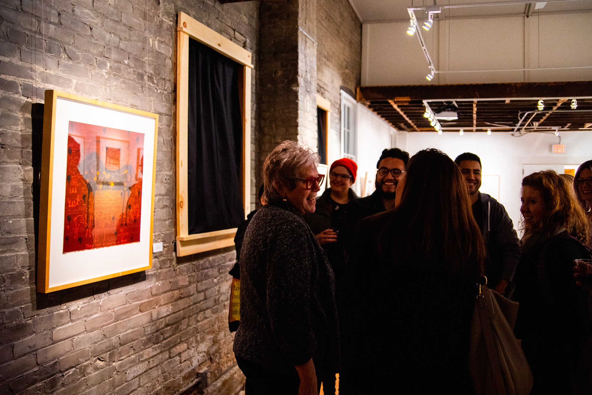 Printmaking Show Madison WI Lynne Allen