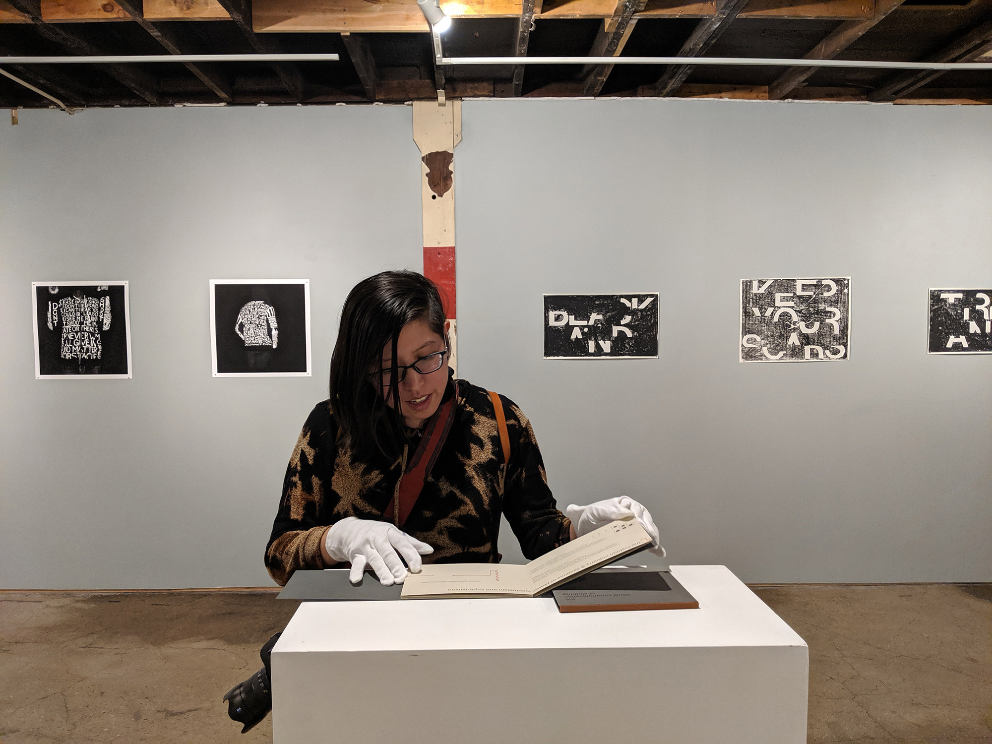 Verse Us Language and Power Artist Tuesday Smillie Curator Jenie Gao