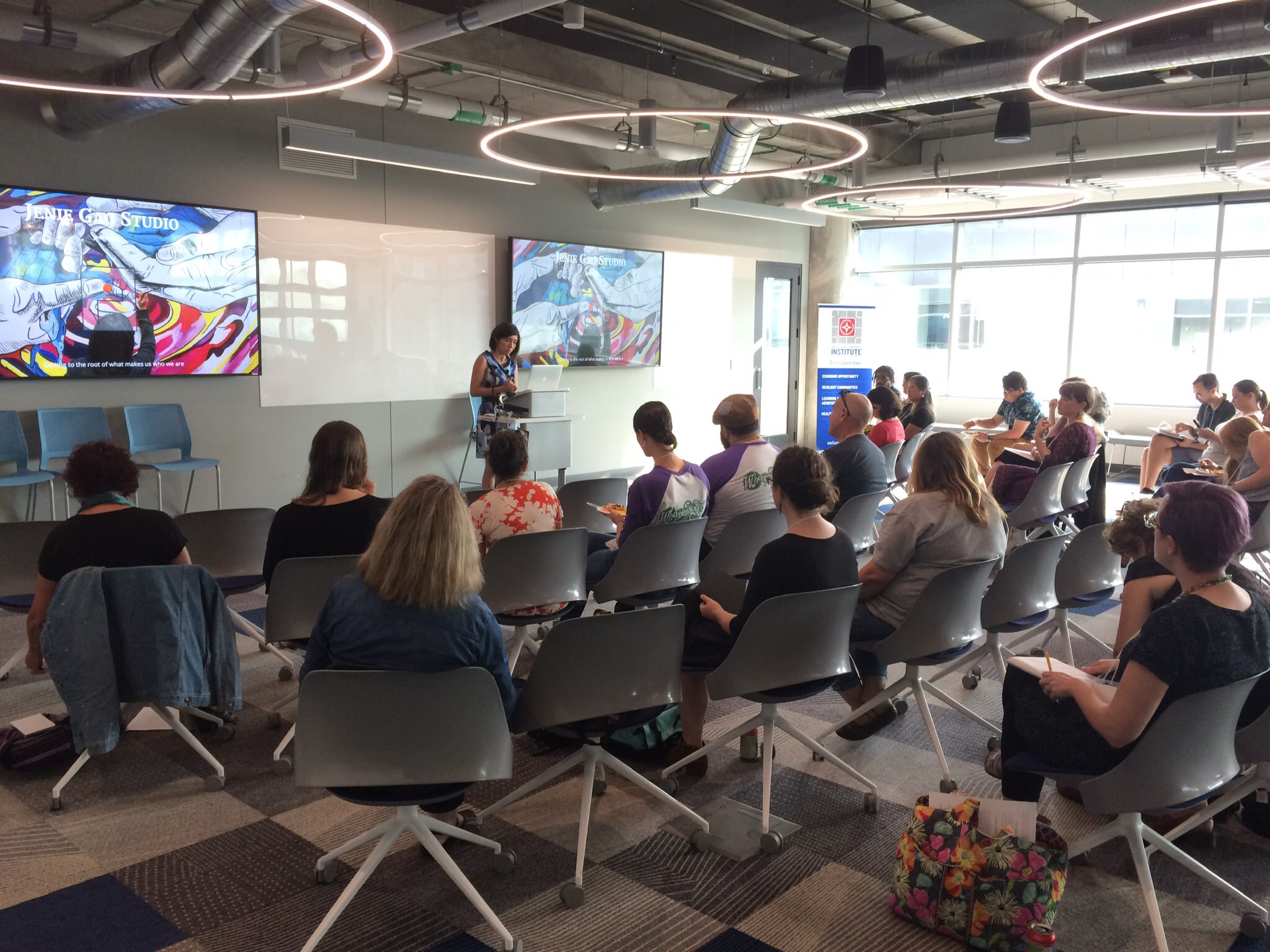 murals public speaking art business