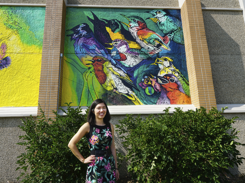 Mural Art About Unity And Community